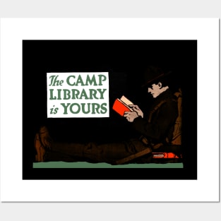 World War I Camp Library 1917 Military Posters and Art